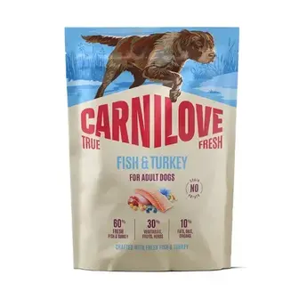 Сухий корм для собак Carnilove True Fresh Adult 1,5 кг - риба та індичка