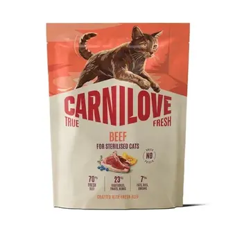 Сухий корм для котів Carnilove True Fresh Sterilised 400 г - яловичина