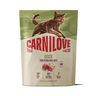 Сухий корм для котів Carnilove True Fresh Sterilised 400 г - качка