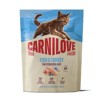 Сухий корм для котів Carnilove True Fresh Sterilised 400 г - риба та індичка