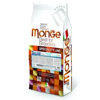 Cухий корм для собак Monge Light All Breeds Adult 15 кг - лосось та рис