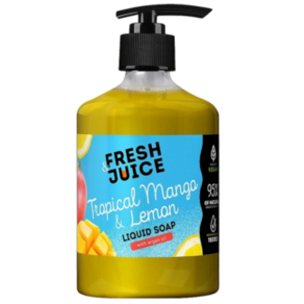 Мило Fresh Juice Tropical Mango & Lemon рідке 460мл