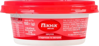 Пікнік меню з індичкою та овочами 100г