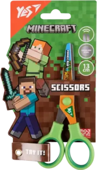 Ножиці Yes! Minecraft з принтом на лезі 13 см