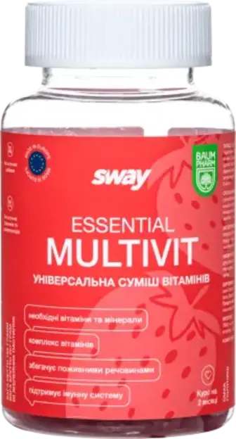 Желейні пастилки Sway Мультивітамін пектинові 60 шт