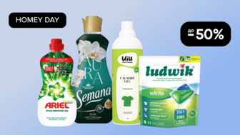 HOMEY DAY! До -50% на засоби для прання
