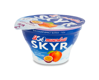 Йогурт Яготинське Skyr персик маракуя 1,8% стакан (140г)