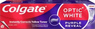 Зубна паста Colgate Optic White Фіолетовий ефект відбілювання 75 мл