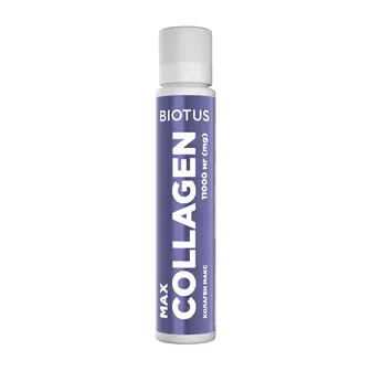 Колаген Макс, Collagen Max, Biotus, смак Лісові ягоди, 1 флакон (25 мл)