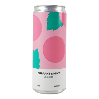 Газований напій Underwood Soda Currant x Mint 0,33 л