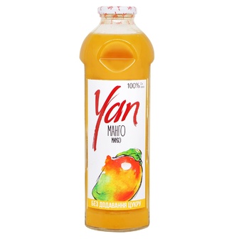 Сік манго без цукру YAN 0,93 л