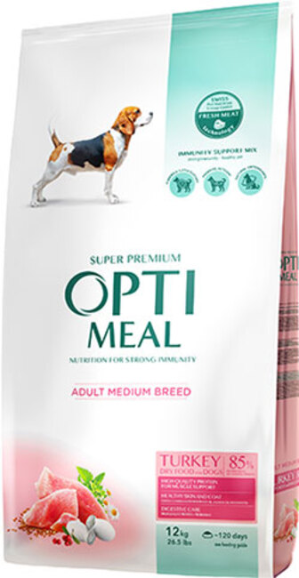 Optimeal Dog Adult Medium (1,5 кг)
