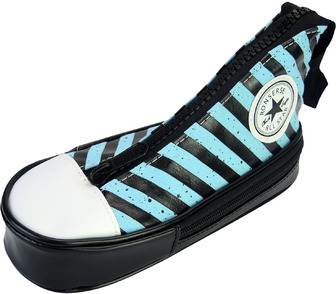 Пенал Cool For School Кеди CF6296-blue, 2 відділення блакитний (4044572142214)