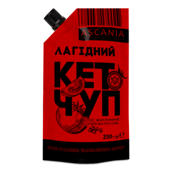 Кетчуп Ascania Лагідний 250г