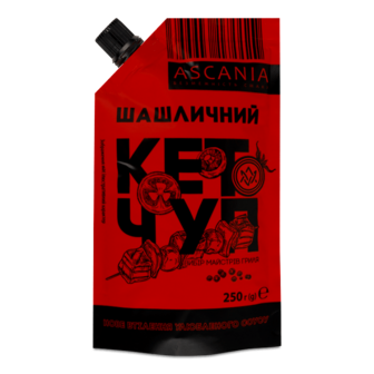 Кетчуп Ascania Шашличний 250г