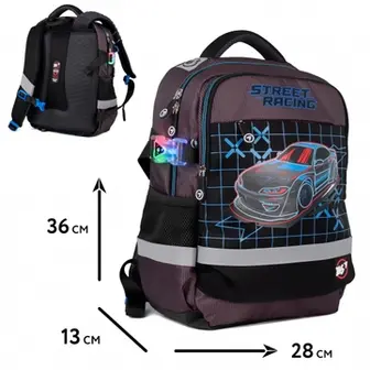 Рюкзак YES S-52 Ergo Street Racing 559569