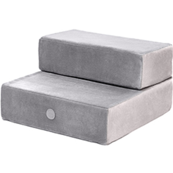 Harley and Cho Tetris Single Gray Velour Сходинки для собак (1 шт)