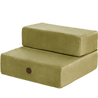 Harley and Cho Tetris Single Olive Velour Сходинки для собак (1 шт)