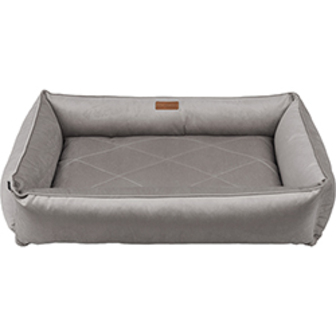 Harley and Cho М’який лежак з бортами Sofa Velour Gray