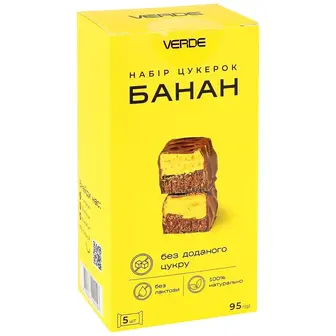 Набір цукерок Verde Банан 95 г