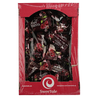 Цукерки глазуровані SweeTale Lady Vishnya з желейним корпусом 2 кг