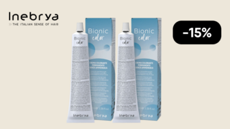-15% на напівперманентну крем-фарбу для волосся Inebrya Bionic