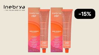 -15% на перманентну крем-фарбу для волосся Inebrya Color