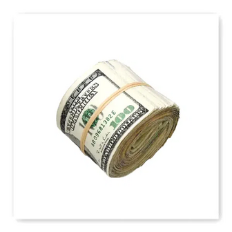 Стікер Tattooshka 3D Dollar