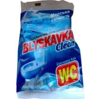 BLYSKAVKA Освіжаючий засіб для унітазу Морська свіжість запасний блок