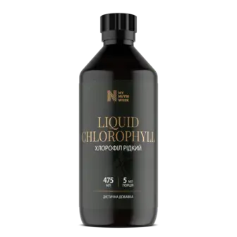 Хлорофіл рідкий, Liquid Chlorophyll, My Nutri Week, 475 мл