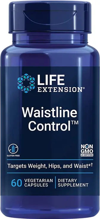 Жироспалювач для стегон та талії, Waistline Control, Life Extension, 60 вегетаріанських капсул
