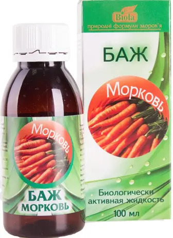 Морква, Biola, БАЖ, 100 мл