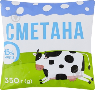 Сметана Дживальдіс 15% 350 г