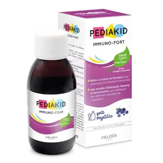 Підтримка імунітету, сироп для дітей від 6 місяців, Immuno-Fort, Pediakid, 125 мл