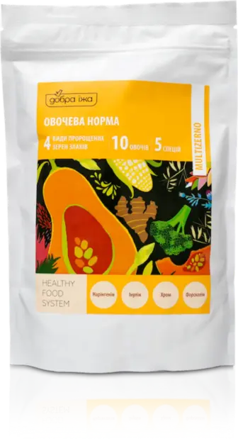 Овочева норма, Добра Їжа, 4 види пророщених зерен, 150 г
