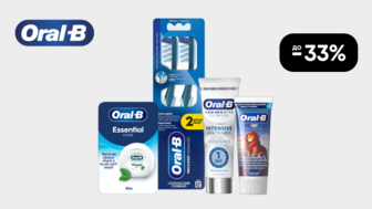 До -33% на засоби для догляду за ротовою порожниною Oral-B