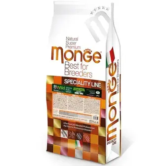 Cухий корм для собак Monge Bwild Grain Free 15 кг - качка