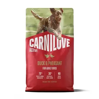 Сухий корм для собак Carnilove Active Adult 4 кг - качка та фазан