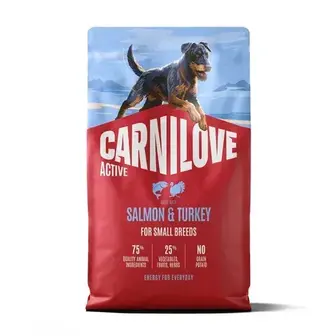 Сухий корм для собак Carnilove Active Small Breeds 4 кг - лосось та індичка