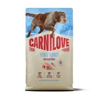Сухий корм для собак Carnilove True Fresh Adult 4 кг - риба та індичка
