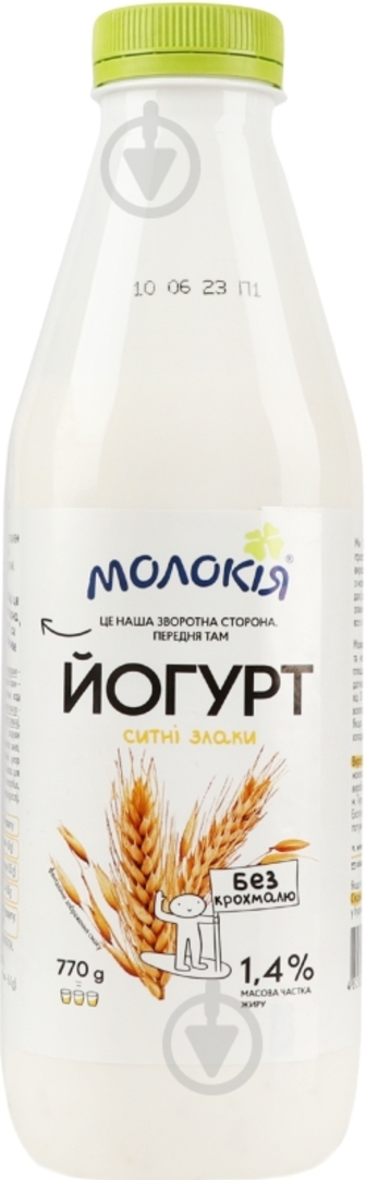 Йогурт ТМ Молокія Злаки 1,4% 770 г