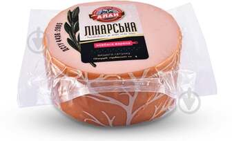 Ковбаса Алан Лікарська варена в/г н/о (м/в) ваг
