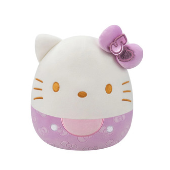 М'яка іграшка Squishmallows Hello Kitty, пурпурний, 20 см (SQSN00499)