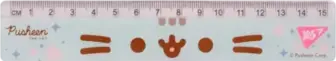 Лінійка Yes! Pusheen 15 см блакитна