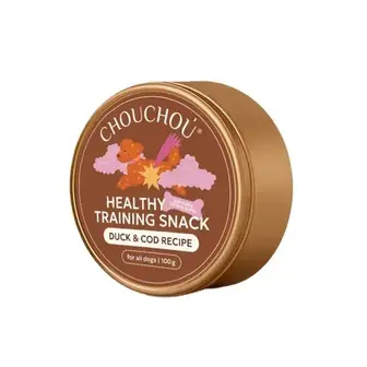 Ласощі для собак CHOUCHOU Healthy Training Snack Коричневий 100 г - качка та тріска