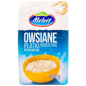 Вівсяні пластівці швидкого приготування Melvit 400 г