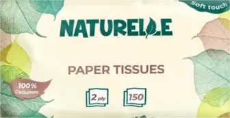 Серветки Naturelle косметичні 2-шарові 150 шт