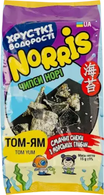 Чипси норі Norris Том-ям 15 г