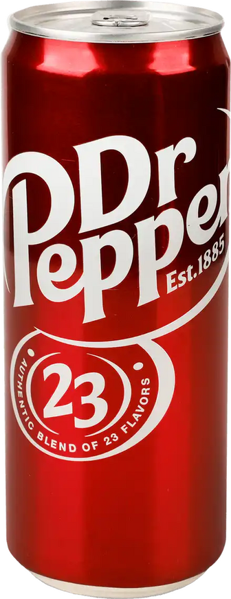 Напій DR.PEPPER газований з/б 330мл