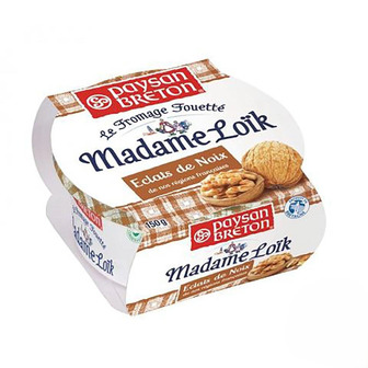 Сир Paysan Breton Madame Loik м'який збитий з волоським горіхом 60% 150 г (3236240071914)
